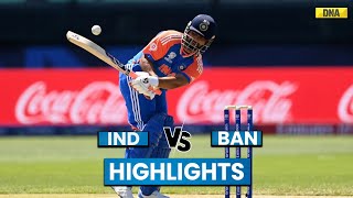 Rohit Hits Ton amp Bumrah Masterclass  Bangladesh vs India  Highlights  ICC Cricket World Cup 2019 [upl. by Ycat54]