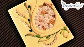 Quilling krok po kroku  kartka wielkanocna [upl. by Yelssew434]