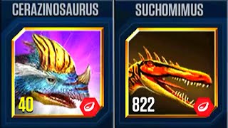 CERAZINOSAURUS X SUCHOMIMUS  HT GAME [upl. by Ric]