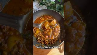 Kala chana curry video recipe  black Chana food kalachana recipevideo [upl. by Malvin]