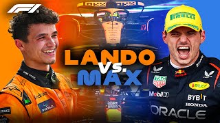 All Of Lando Norris amp Max Verstappen’s INTENSE 2024 Battles [upl. by Jess]