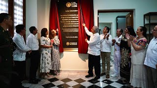 Inauguración del Centro Cultural “Leyes de Reforma” desde Veracruz [upl. by Aromat544]