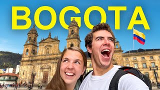 First Time in COLOMBIA 🇨🇴 not what we expected  Bogotá Vlog [upl. by Nelac]