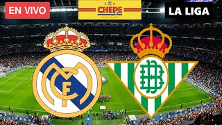 REAL MADRID VS REAL BETIS EN VIVO Jornada 4 LaLiga [upl. by Kciwdahc]