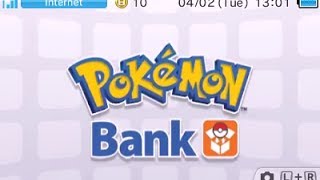 eShop EU Pokemon BankTransporter  First Look [upl. by Slayton30]