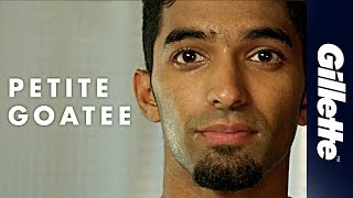 Goatee Styles For Men Petite Goatee  Gillette STYLER [upl. by Arihppas277]