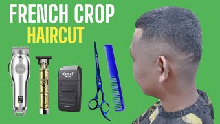 Tutorial Potongan Rambut French Crop [upl. by Llenram]