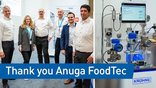 KROHNE at Anuga FoodTec 2024 [upl. by Wilen]