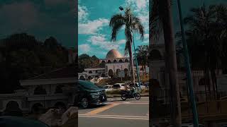 Masjid Bentong Malaysia  Mashallah Beautiful view  foryou [upl. by Aikemal]