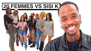 20 FEMMES VS 1 INFLUENCER  SISI K [upl. by Roseanne756]