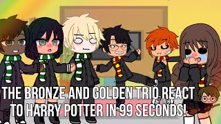 The Silver And Golden Trio React To Harry Potter In 99 seconds It’s Aminah [upl. by Waly154]