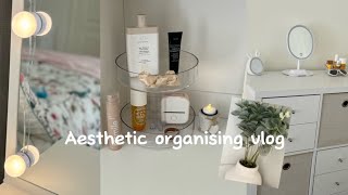 Aesthetic ORGANIZING VLOG  sw4ggyemsxo [upl. by Leagiba]