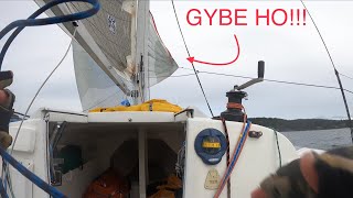 Gybing an Asymmetric Spinnaker  It’s Easy [upl. by Ettenay]