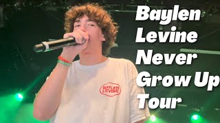 Baylen Levine Never Grow Up Tour [upl. by Ralaigh445]