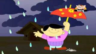 Classic Rhymes from Appu Series  Nursery Rhyme  Raindrops [upl. by Weksler962]