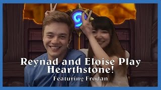 Eloise and Reynad play Hearthstone [upl. by Aihsa]