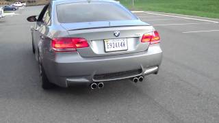 BMW E92 M3 Rev I Straight pipes [upl. by Roselia]