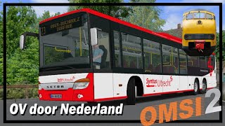 OMSI 2  Syntus Utrecht 1704 Setra S 418 LE door krappe bochtjes [upl. by Lyret154]