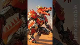 Dragon Transformation 😱 robotics transformer animalfusion [upl. by Dyanne345]