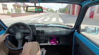 Fiat 126p EL  Evening Cruise  POV [upl. by Tymon96]