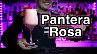 🐆 Cocktail Pantera Rosa 🌸 short COMO hacer bebida rosada [upl. by Elodie]