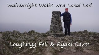 Loughrigg Fell amp Rydal Caves Wainwright Walks wia Local Lad [upl. by Ecela692]