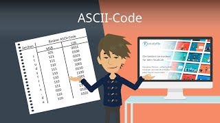 ASCII Code  ASCII Tabelle  Verständliche Erklärung auf Deutsch [upl. by Anowahs]