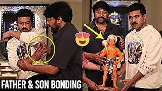 Ram Charan And Mega Star Chiranjeevi Visuals At Fans Meet  Ram Charan Latest Video  Daily Culture [upl. by Cerf]