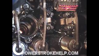 7 3L POWERSTROKE INJECTOR INSTALL 2 OF 3 [upl. by Valene]