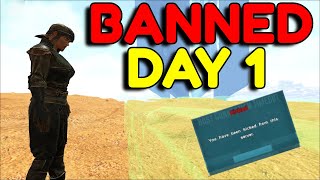 How We Got Banned Day 1  Ark PvP [upl. by My]