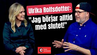 Intervju med Ulrika Rolfsdotter 2 Om att skriva med tema och mot ett bestämt slut [upl. by Anayrb]