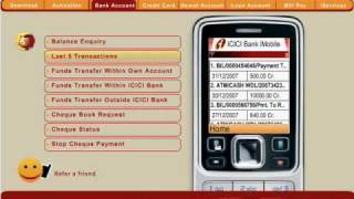 ICICI Bank Ads  iMobile Bank Account Services  Demo [upl. by Stromberg]