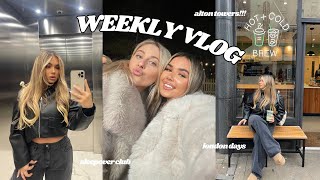 WEEKLY VLOG  worst week turned into the best weekendalton towers sleepovers  london [upl. by Ednyl]