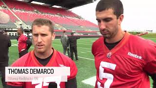 Redblacks prep for game against the Montreal Allouetes [upl. by Lawan544]