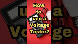 How to use a voltage tester jbtechnicians voltagetester [upl. by Leith]