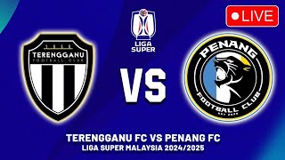 Terengganu vs Penang LIVE 🔴  Liga Super Malaysia 202425 [upl. by Brandice]