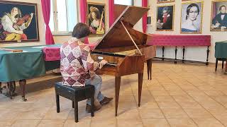 Anders Muskens fortepiano J Haselmann Vienna 1800 ca  I CONCERTI DI CAMPAGNA 03092022 [upl. by Andaira501]