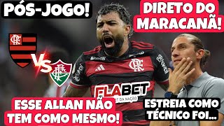 PÓSJOGO DIRETO DO MARACANÃ PACIÊNCIA COM ALLAN ACABOU INACREDITÁVEL COMPLICOU [upl. by Marquardt]