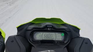 2020 Skidoo New Gauge  Renegade 900 Ace Turbo [upl. by Alexis]