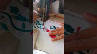 Basic machine Embroidery Stitches Sampler for Beginners  Rizwan Ali Tv [upl. by Akcinehs]