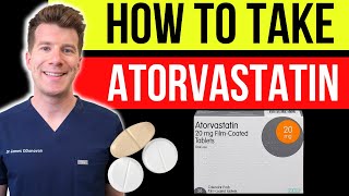 How to take ATORVASTATIN Lipitor  Doctor explains dose side effects and more [upl. by Andrew]