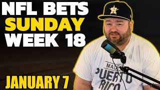 Week 18 NFL Sunday Bets  Kyle Kirms Picks amp Predictions  The Sauce Network  January 7 [upl. by Chloe]