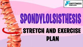 Exercise and Stretch Plan For Spondylolisthesis  Beginner to Advanced [upl. by Egiap]