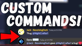 How to create custom commands  Discord [upl. by Chalmer234]