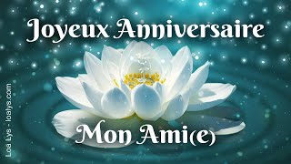 Joyeux anniversaire mon amie [upl. by Htezil610]