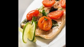 Baked Rainbow Trout Fillet [upl. by Eimme]