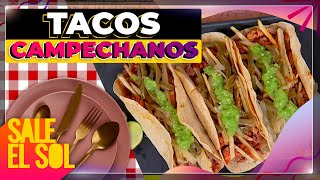 Receta Tacos Campechanos con la chef Ingrid Ramos y Juan Soler [upl. by Ardy]