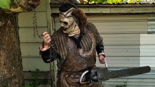 Leatherface Remake Costume Badman 2019 [upl. by Ecertap]