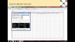 Path Loss 5  How to Import Site List [upl. by Lederer]