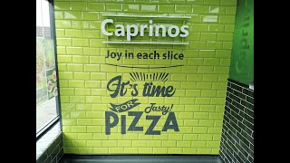 We Review Caprinos Pizza In Northwich Franchise [upl. by Uela99]